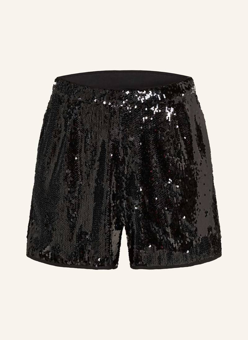 Mrs & Hugs Shorts Mit Pailletten schwarz von Mrs & HUGS