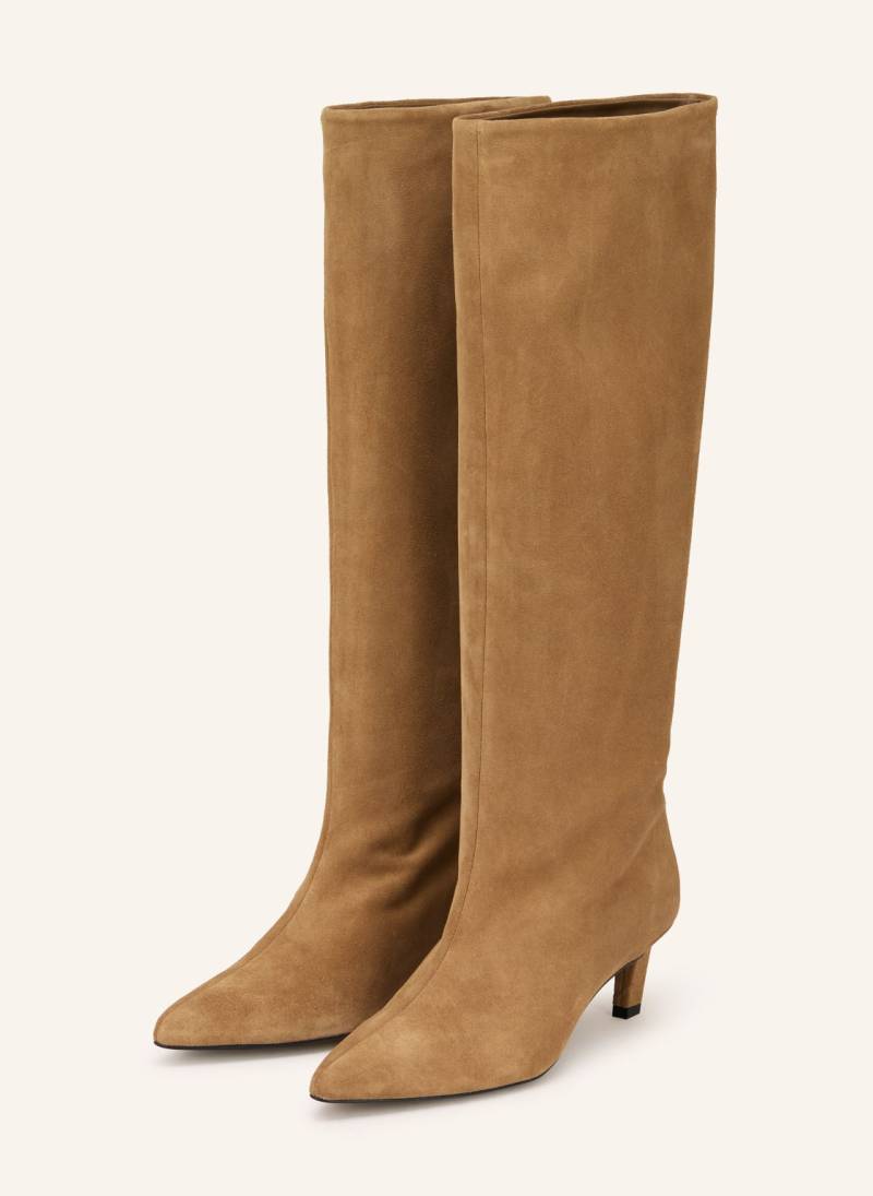 Mrs & Hugs Stiefel beige von Mrs & HUGS