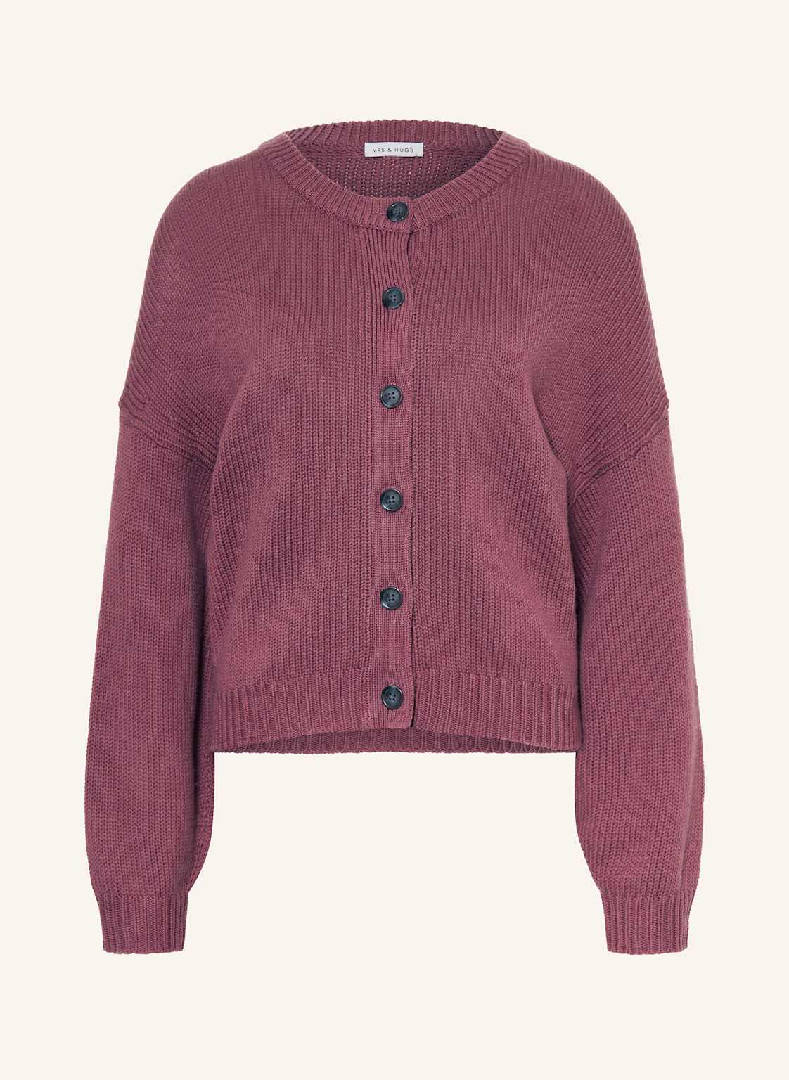 Mrs & Hugs Strickjacke rot von Mrs & HUGS