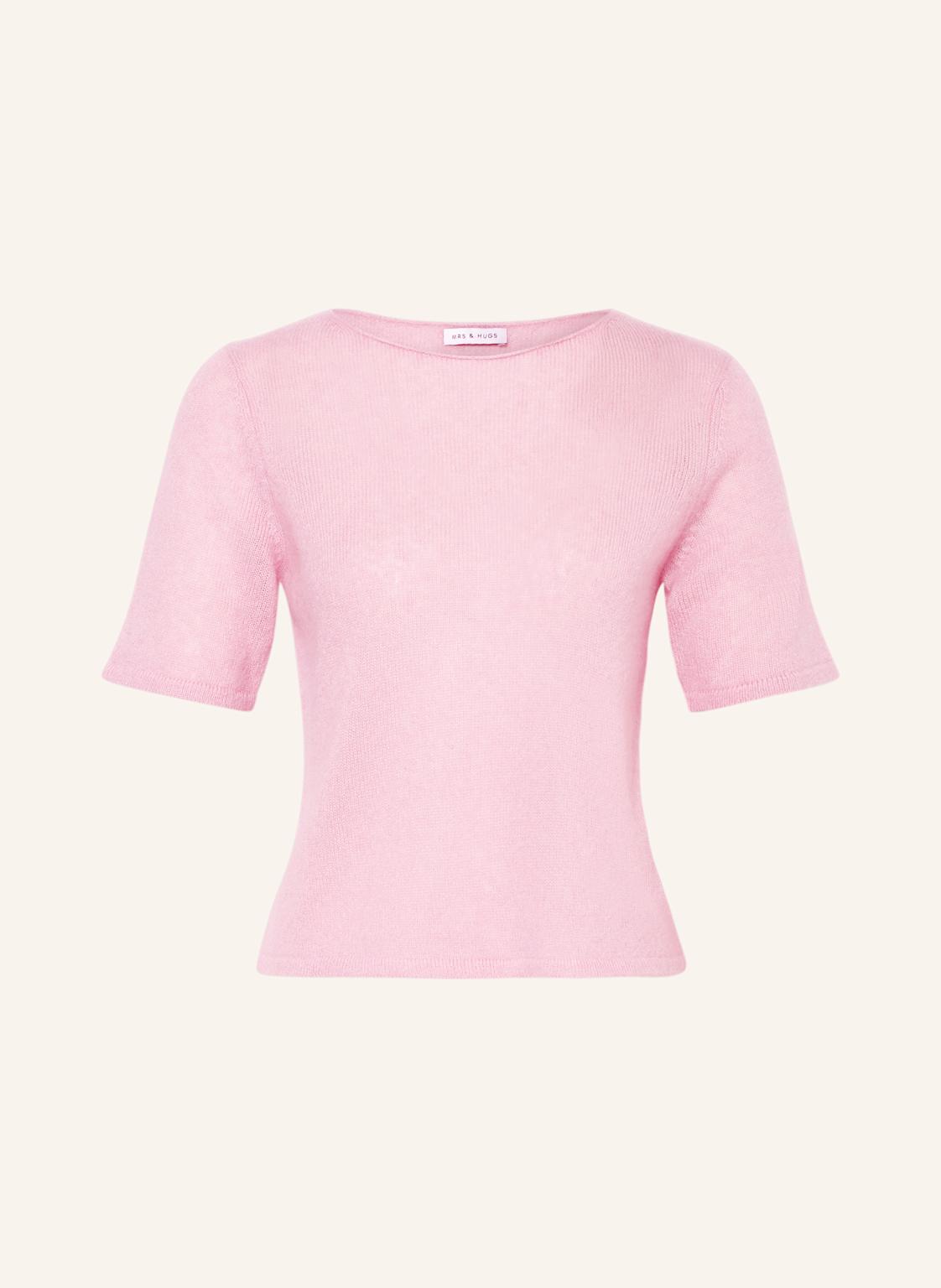 Mrs & Hugs Strickshirt Aus Cashmere rosa von Mrs & HUGS