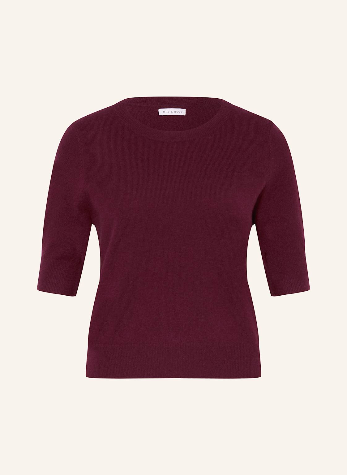 Mrs & Hugs Strickshirt Aus Cashmere rot von Mrs & HUGS