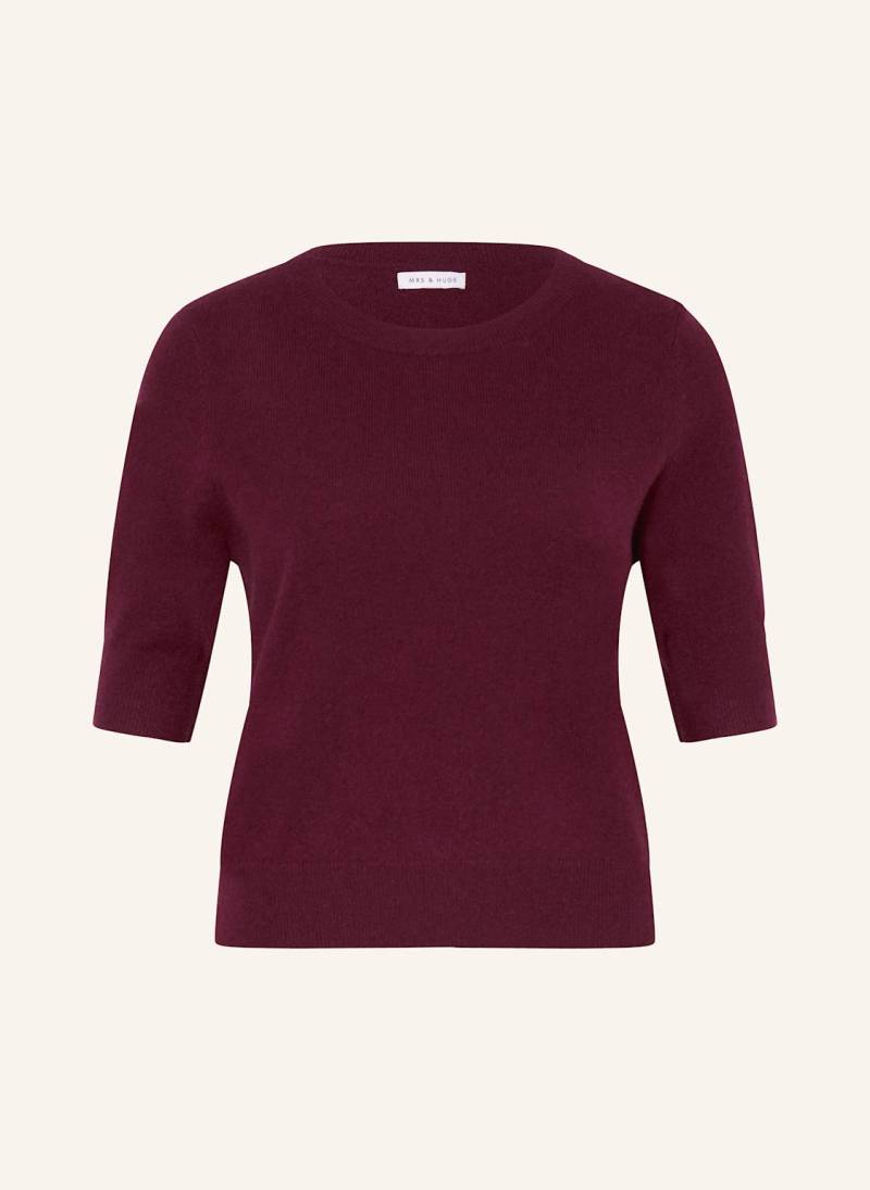 Mrs & Hugs Strickshirt Aus Cashmere rot von Mrs & HUGS