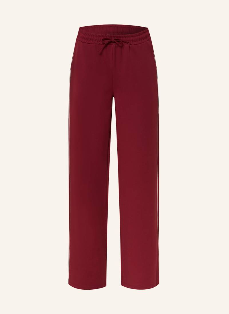 Mrs & Hugs Sweatpants Mit Galonstreifen rot von Mrs & HUGS