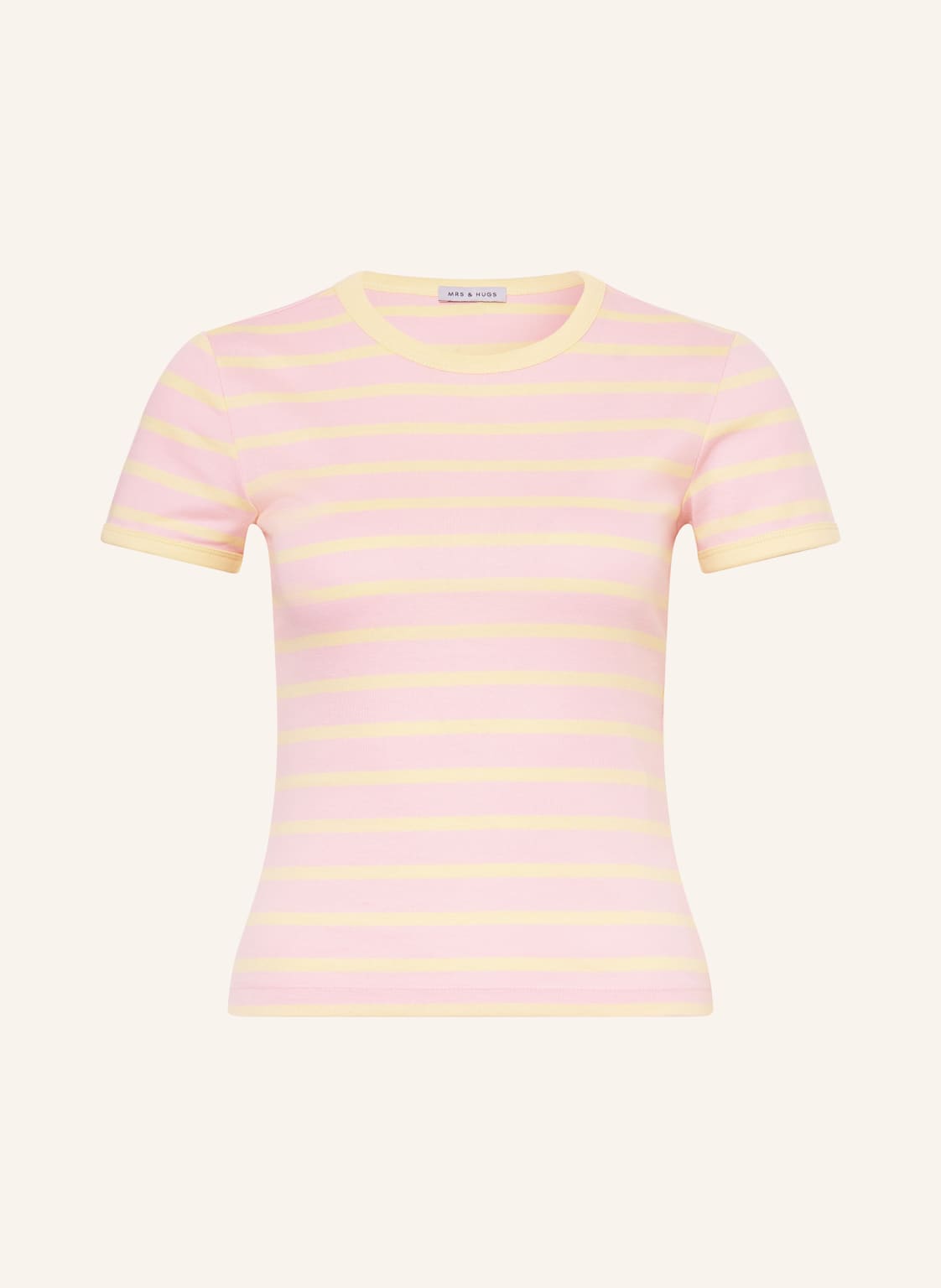 Mrs & Hugs T-Shirt rosa von Mrs & HUGS