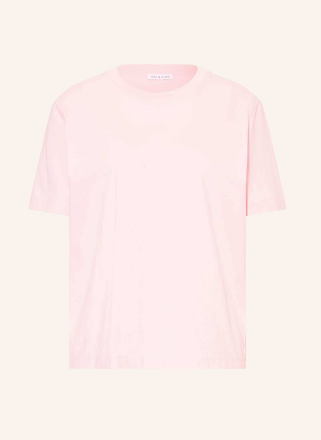 Mrs & Hugs T-Shirt rosa von Mrs & HUGS