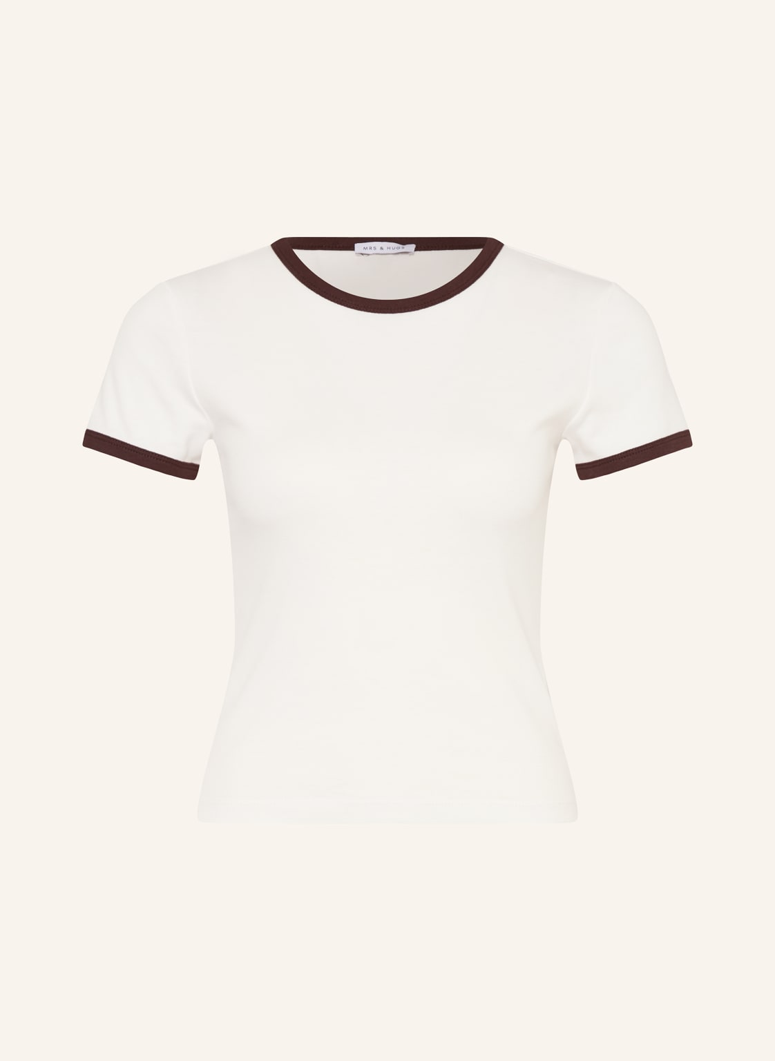 Mrs & Hugs T-Shirt weiss von Mrs & HUGS