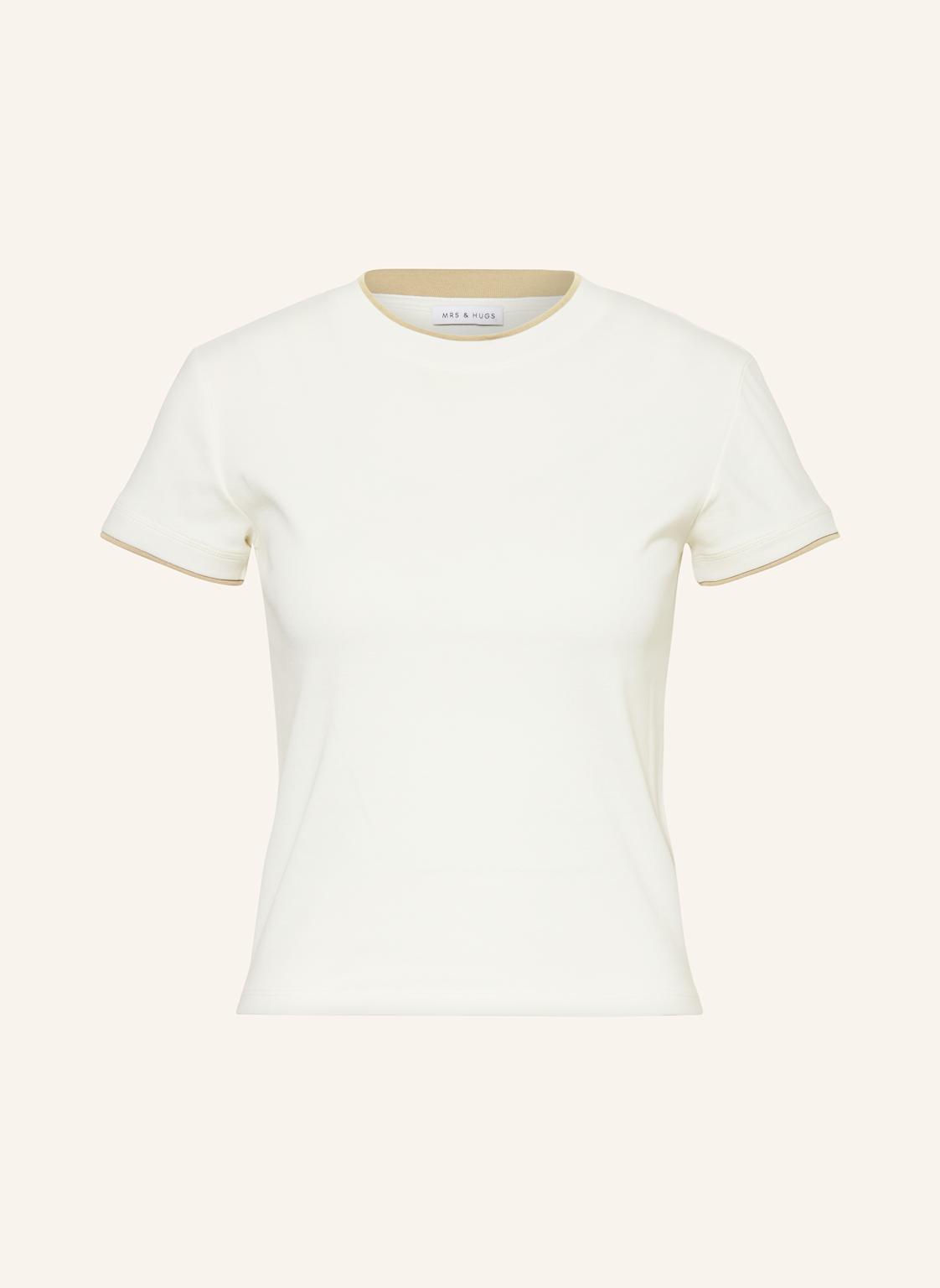 Mrs & Hugs T-Shirt weiss von Mrs & HUGS