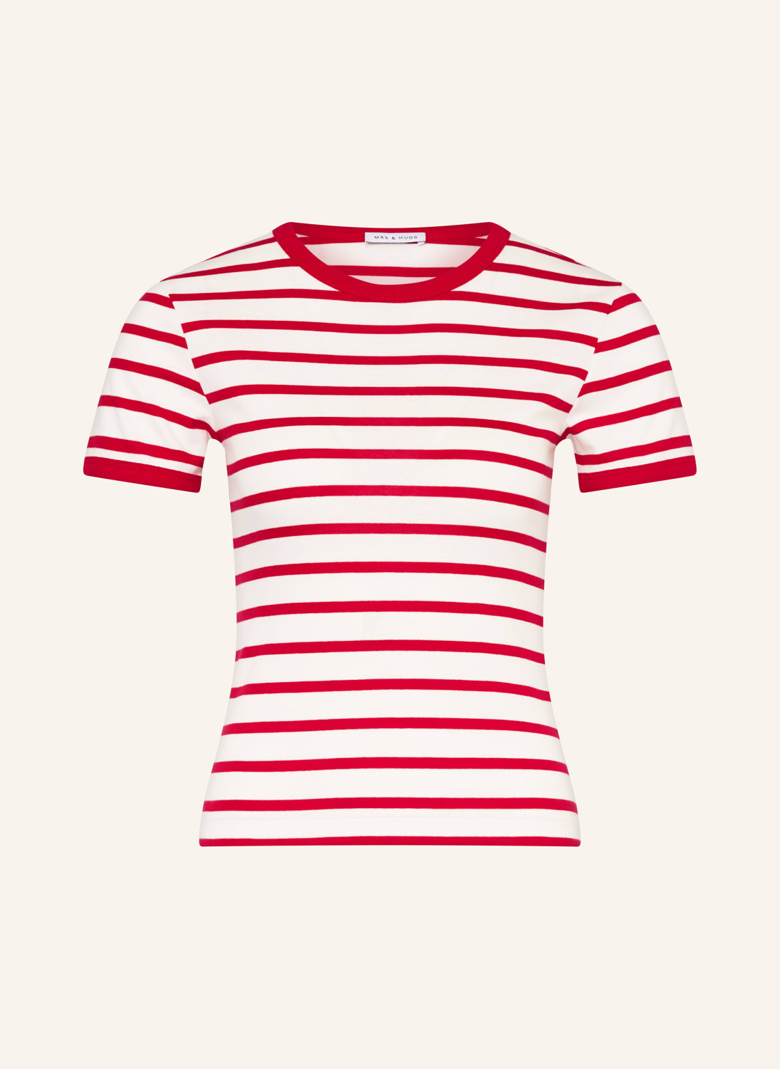 Mrs & Hugs T-Shirt weiss von Mrs & HUGS