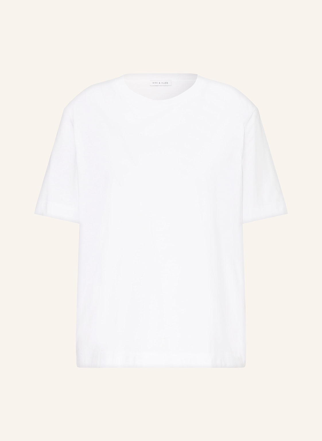 Mrs & Hugs T-Shirt weiss von Mrs & HUGS