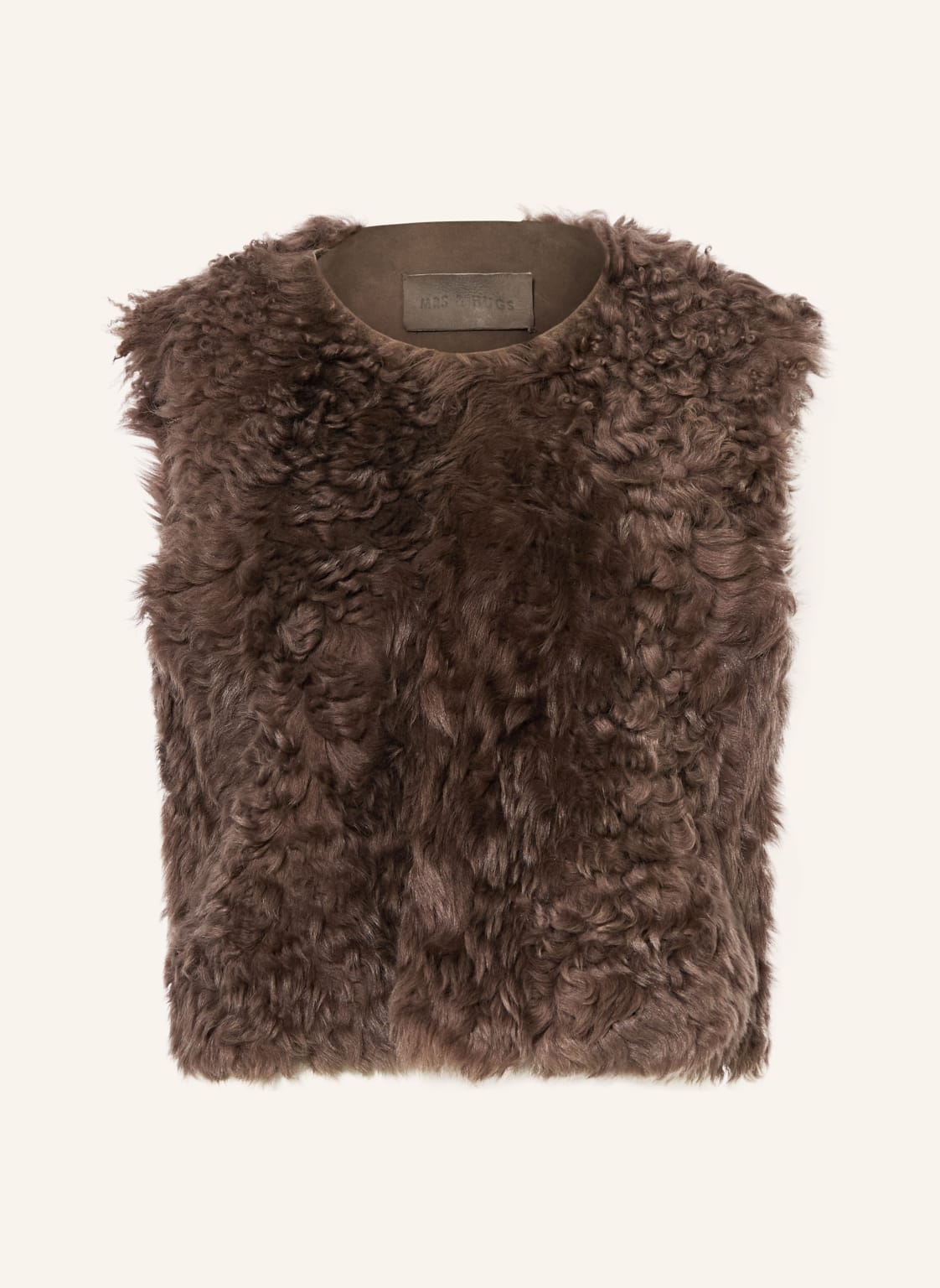 Mrs & Hugs Weste braun von Mrs & HUGS