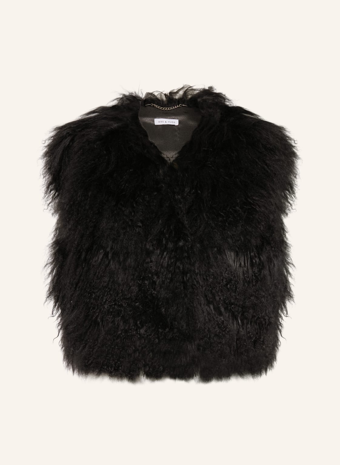 Mrs & Hugs Weste schwarz von Mrs & HUGS