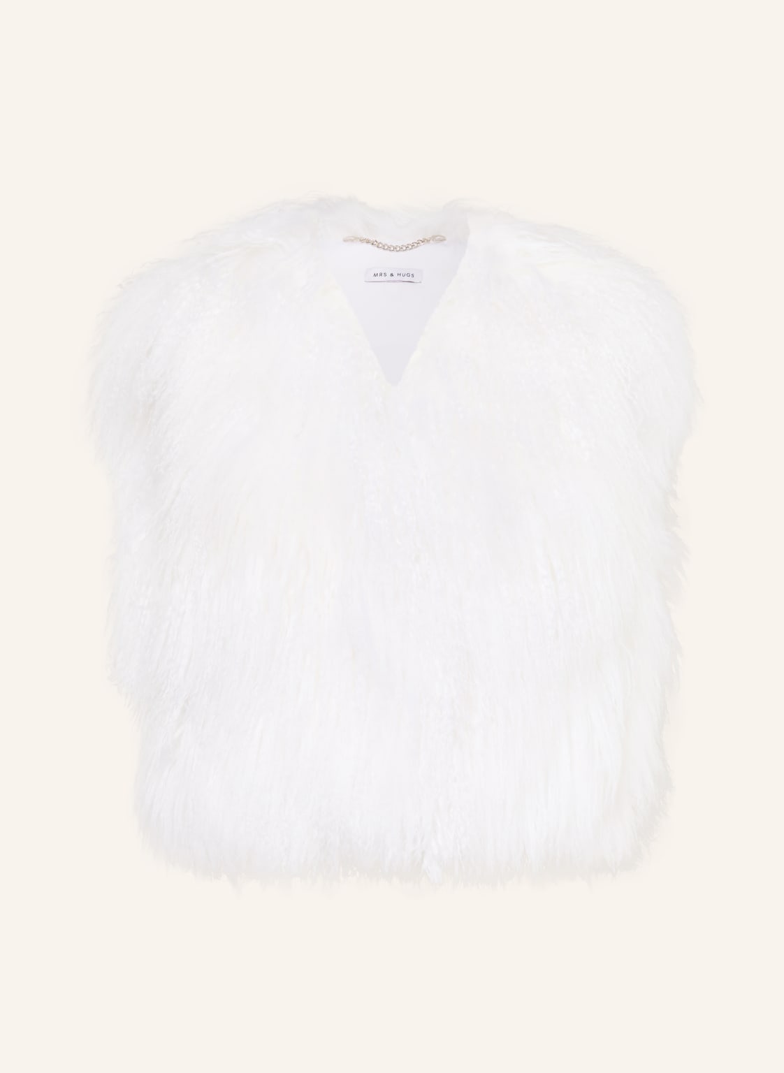 Mrs & Hugs Weste weiss von Mrs & HUGS