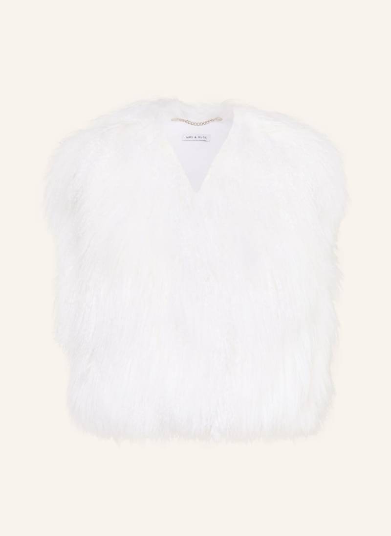 Mrs & Hugs Weste weiss von Mrs & HUGS