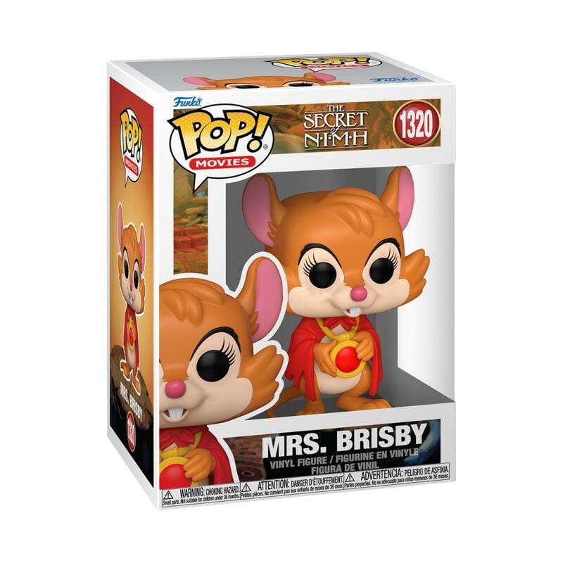 Mrs. Brisby und das Geheimnis von NIMH Mrs. Brisby Vinyl Figur 1320 Funko Pop! multicolor von Mrs. Brisby und das Geheimnis von NIMH