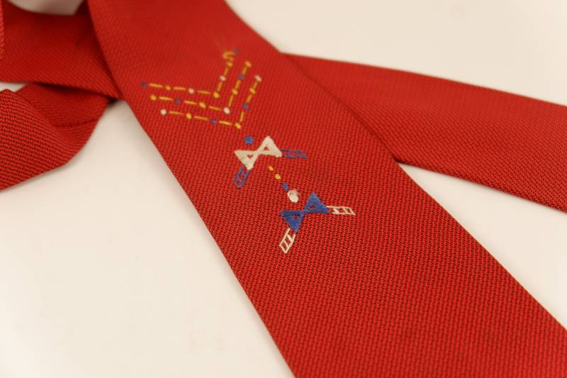 Bestickte 1950Er Jahre Krawatte Bestickte 1950Er Jahre Krawatte von MrsBabbitts