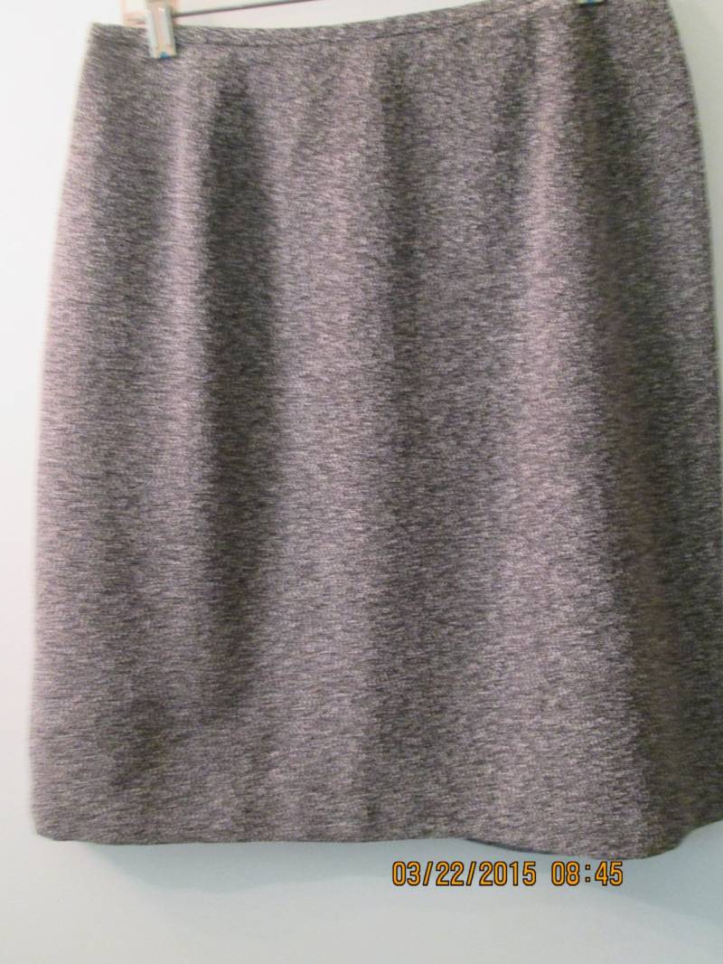 Größe 14 Studio 32 Schwarz Und Weiß Tweed Rock. Leichter 80 Poly 20 Rayon Ganzjahresrock. Jahrgang von MrsHummelsBasement