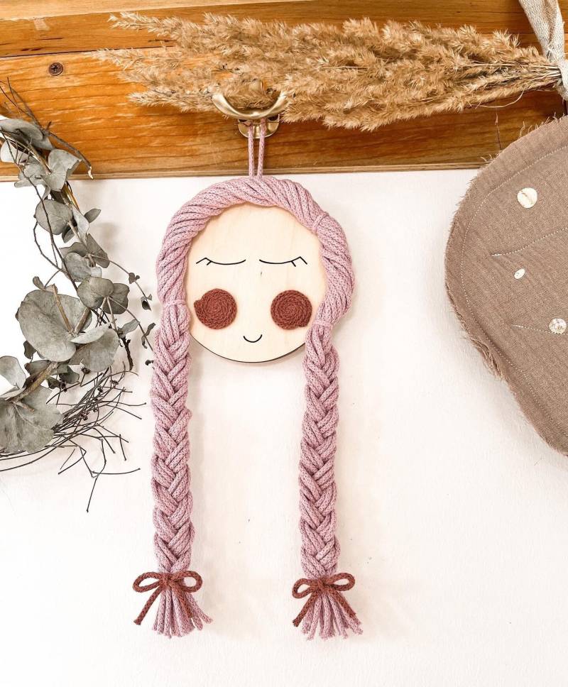 Emma in Rosa - Organizer Für Haaraccessoires; Mädchenzimmer; Deko; Haarspangenhalter; Haarspangen; Haargummis; Geschenkidee; Kinder von MrsLovelyThings