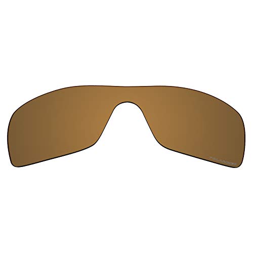 Mryok+ Polarisierte Ersatzgläser für Oakley Batwolf OO9101 - Bronze Gold von Mryok
