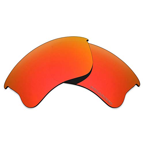 Mryok+ Polarisierte Ersatzgläser für Oakley Flak Jacket XLJ - Fire Red von Mryok