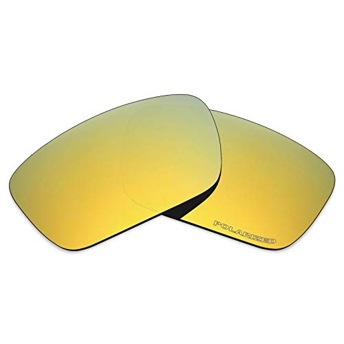 Mryok+ Polarisierte Ersatzgläser für Oakley Fuel Cell OO9096-24K Gold von Mryok