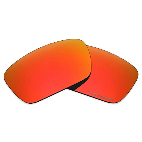 Mryok+ Polarisierte Ersatzgläser für Oakley Fuel Cell OO9096 - Fire Red von Mryok