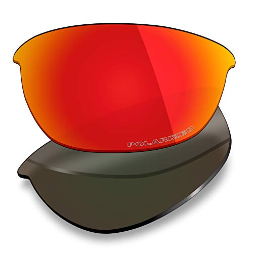 Mryok+ Polarisierte Ersatzgläser für Oakley Half Jacket 2.0 - Fire Red von Mryok