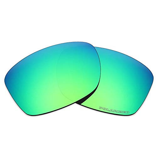 Mryok+ Polarisierte Ersatzgläser für Oakley Jupiter Squared OO9135 - Emerald Green von Mryok