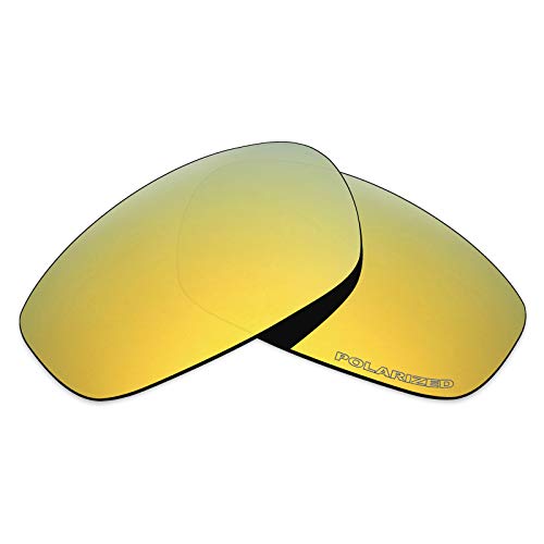 Mryok+ Polarisierte Ersatzgläser für Oakley Split Jacket OO9099-24K Gold von Mryok