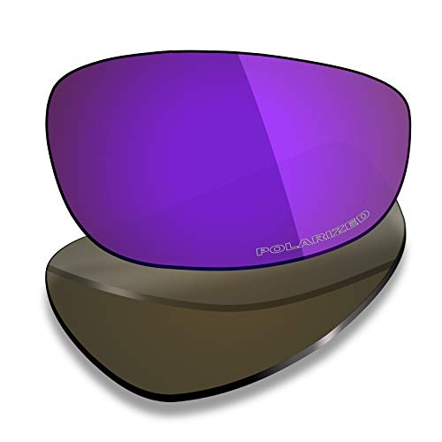 Mryok+ Polarisierte Ersatzgläser für Oakley Split Jacket OO9099 - Plasma Purple von Mryok