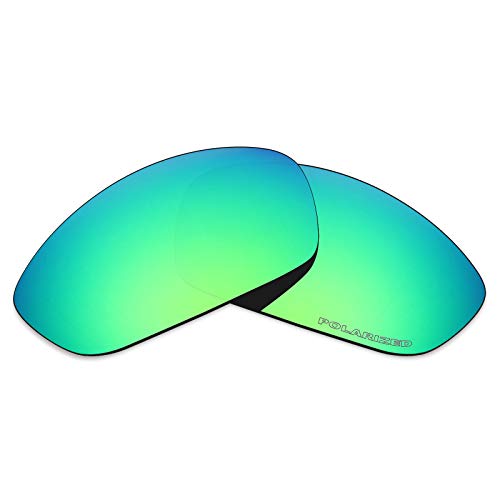Mryok+ Polarisierte Ersatzgläser für Oakley Straight Jacket 2007 - Emerald Green von Mryok