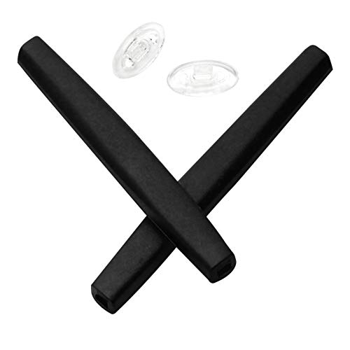 Mryok Ersatz Earsocks Nasenstück für Oakley Probation OO4041 Sonnenbrille - Schwarz von Mryok