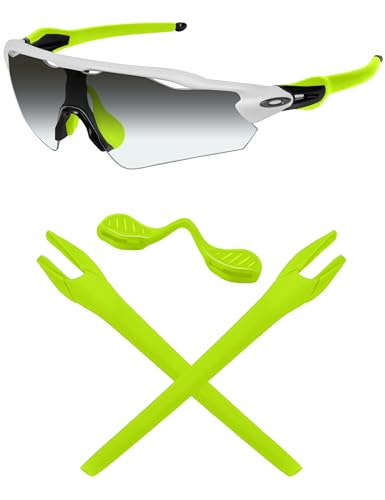 Mryok Ersatz Earsocks Nosepieces Kits für Oakley Radar EV Series Sonnenbrille - Grün von Mryok
