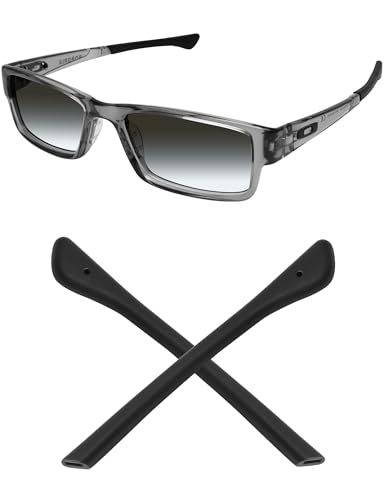 Mryok Ersatz-Ohrstöpsel für Oakley Airdrop/Airdrop A/Airdrop MNP/Traildrop Brillen – Optionen, Schwarz , Einheitsgröße von Mryok