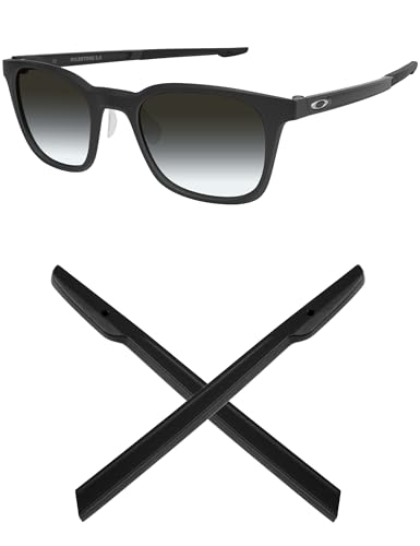 Mryok Ersatz-Ohrstöpsel für Oakley Milestone OX8038 / Milestone A OX8036 / Milestone 2.0 OX8047 / Milestone 3.0 OX8093 Sonnenbrille, Schwarz , Einheitsgröße von Mryok