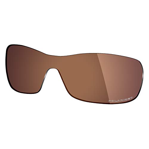 Mryok Ersatzgläser für Oakley Antix - Options, Braun (Korrosionsschutz gegen Meerwasser polarisiert - Bronze Brown), Einheitsgröße von Mryok