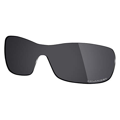 Mryok Ersatzgläser für Oakley Antix - Options, Schwarz (Korrosionsschutz gegen Meerwasser polarisiert - Stealth Black), Einheitsgröße von Mryok