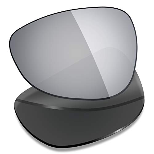 Mryok Ersatzgläser für Oakley Crosshair 1.0 (2005) – Optionen, Silber (Polarisiert – Silber Titan), Einheitsgröße von Mryok