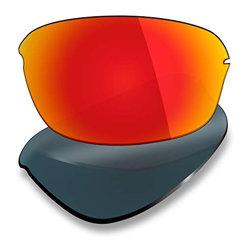 Mryok Ersatzgläser für Oakley Half Wire 2.0, Rot (Polarized - Fire Red), Einheitsgröße von Mryok