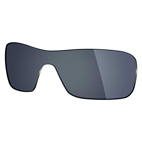 Mryok Ersatzgläser für Oakley Turbine Rotor, (Polarisiert - Black Ir), Einheitsgröße von Mryok