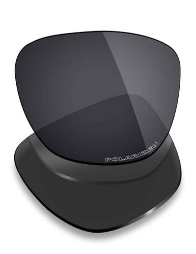 Mryok Plus Polarisierte Ersatzgläser, kompatibel mit Ray-Ban Meta Wayfarer RW4008, 53 mm, Stealth Black von Mryok