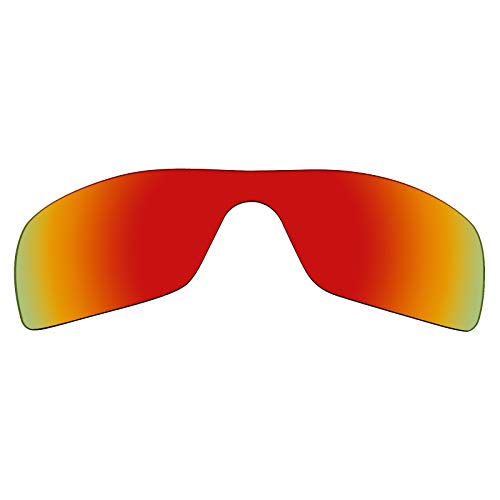 Mryok Polarisierte Ersatzgläser für Oakley Batwolf OO9101 - Fire Red von Mryok