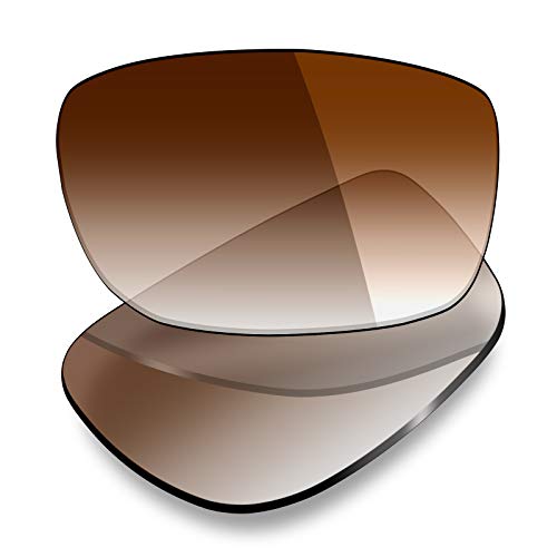 Mryok Polarisierte Ersatzgläser für Oakley Fives Squared - Brown Gradient Tint von Mryok