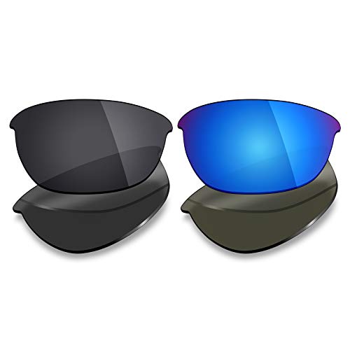 Mryok Polarisierte Ersatzgläser für Oakley Half Jacket 2.0 Sonnenbrille, 2 Paar von Mryok