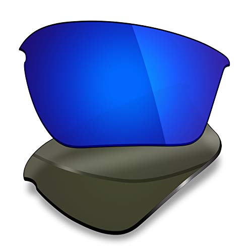 Mryok Polarisierte Ersatzgläser für Oakley Half Jacket 2.0 XL OO9154 - Deep Blue von Mryok