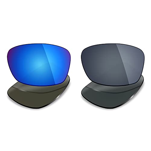 Mryok Polarisierte Ersatzgläser für Oakley Hijinx Sonnenbrillen, 2 Paar, Ice Blue & Black IR, Einheitsgröße Mryok Polarisierte Ersatzgläser für Oakley Hijinx Sonnenbrillen, 2 Paar, Ice Blue & Black IR, Einheitsgröße von Mryok