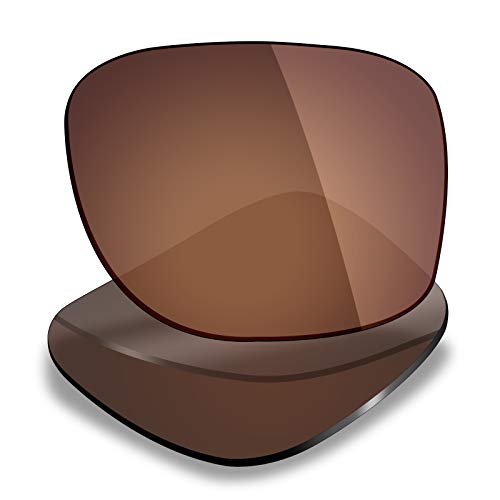 Mryok Ersatzgläser für Oakley Latch Square (SQ) OO9353, 52 mm – Optionen, Polarisiert – Bronze-Braun, Einheitsgröße von Mryok