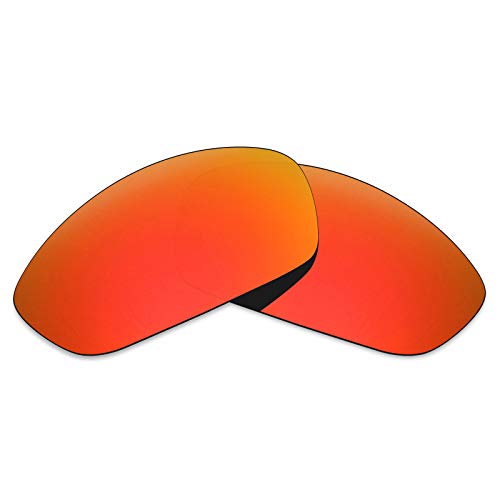 Mryok Polarisierte Ersatzgläser für Oakley Straight Jacket 2007 - Fire Red von Mryok