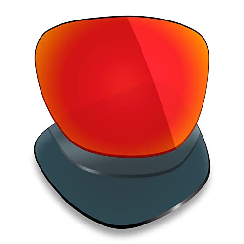 Mryok Polarisierte Ersatzgläser für Ray-Ban Wayfarer RB2140, Polarisiert, Feuerrot, 50 mm von Mryok