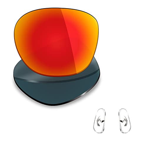 Mryok Polarisierte Ersatzgläser und Nasenteile für Ray-Ban RB4175 57 mm, Polarisiert, Feuerrot, Einheitsgröße von Mryok