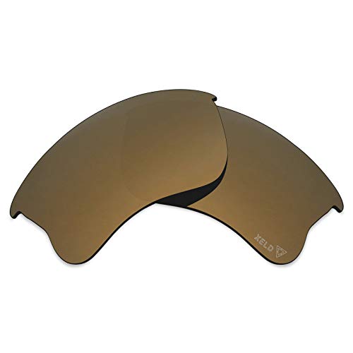 Mryok XELD Ersatzgläser für Oakley Flak Jacket XLJ - Kommando Bronze von Mryok